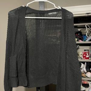 Sheer cardigan